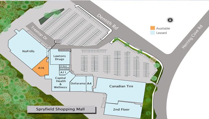 Spryfield Shopping Centre –  Unit A16  9,000 Sq Ft